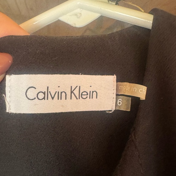 Calvin Klein Black Dress with Gold Studs - Picture 3 of 3